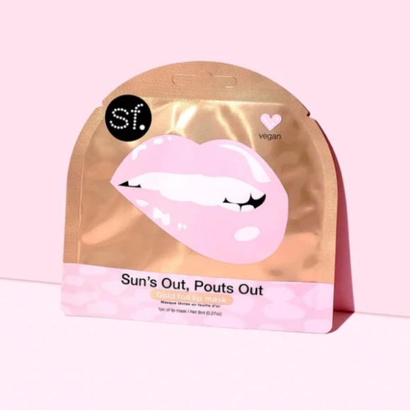 Sun's Out, Pouts Out Lip Mask - Set of 4 - Picture 1 of 5